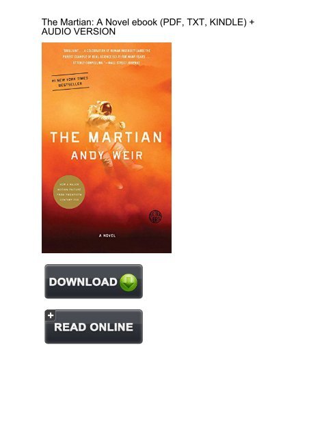 The Martian Audio Book Download